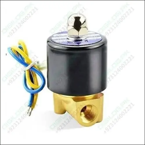 1/4" Ac 220V Brass Solenoid Valve For Water, Oil, And Non-Corrosive Gases 1