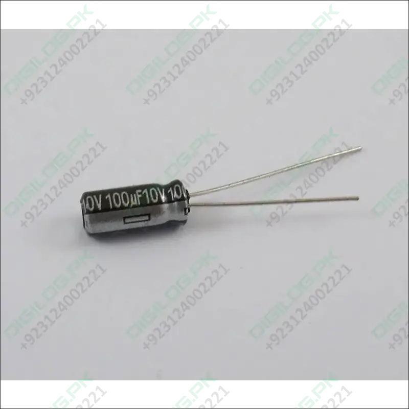100Μf 10V Electrolytic Capacitor – Through-Hole, High-Ripple-Current Rated 1