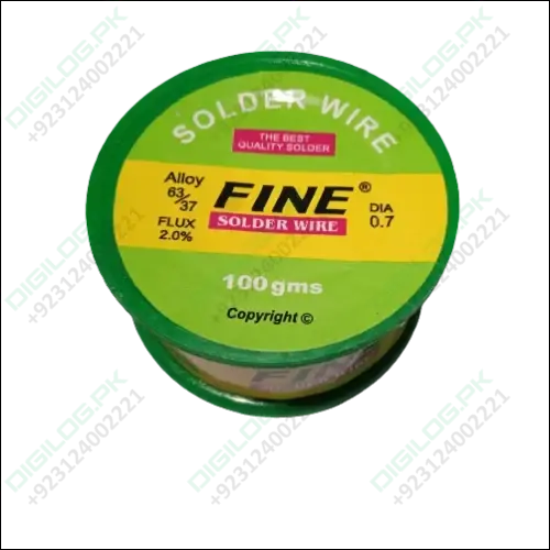 100G Spool Of Lead-Free Rosin-Cored Solder Wire – 0.8Mm Diameter 1