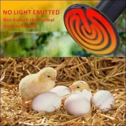 100W 220V Infrared Ceramic Heating Element – Mini Egg Incubator Controller Bulb 1