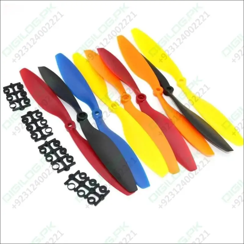 1045 Cw/Ccw Propeller Set – Durable Abs Multirotor Blades In Assorted Colors 1