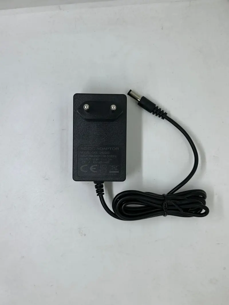 12.6V 2A Dc Power Adapter – Eu Plug With Barrel Connector, Universal Input 1