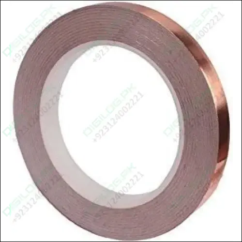 12 Mm Wide Single-Sided Conductive Copper Foil Tape With Pressure-Sensitive Adhesive 1