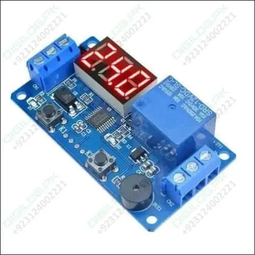 12V Digital Led Timer Relay Module – Programmable Time Control Switch 1