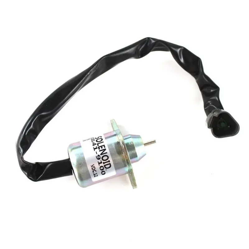 12V Engine Shutoff Solenoid For Thermo King & Yanmar Units (Models: 42-100, 41-4306, 41-6383, 71-6383) 1
