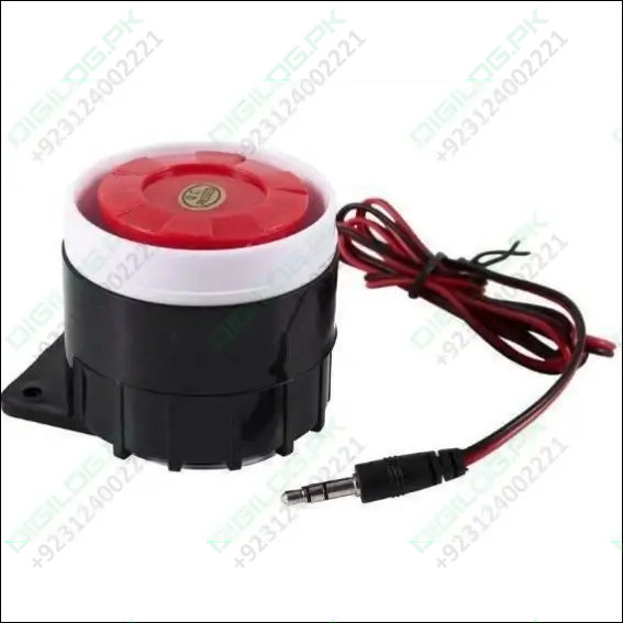 12V Piezoelectric Buzzer – Compact Alarm And Audio Indicator Speaker 1