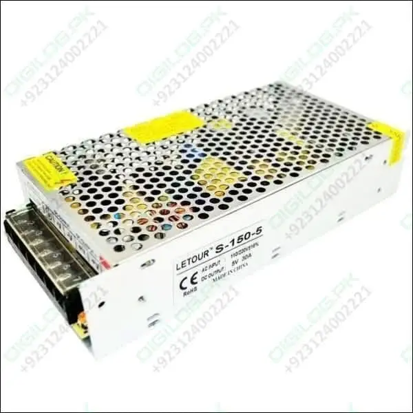 150W Ac/Dc Switching Power Supply – 5V 30A For Led Strips, Cctv, And Lighting Systems 1
