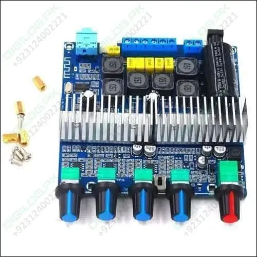 2.1-Channel Bluetooth Hi-Fi Amplifier Board With Subwoofer Support – Tpa3116D2 Audio Power Module 1