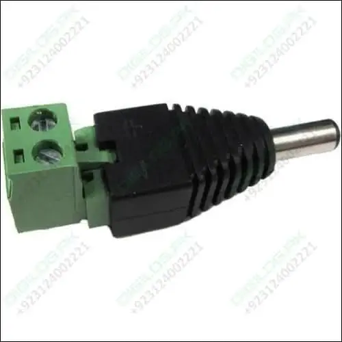 2.1Mm Dc Barrel Plug Jack Socket — Terminal Block Adapter For Secure Power Connection (Ac-7) 1