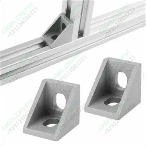 2020 Aluminum Extrusion L-Bracket – T-Slot Corner Mounting Hardware For Diy Frames & Enclosures 1