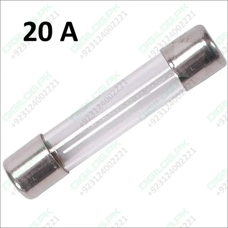 20A 5×20Mm Fast-Acting Glass Fuse – 250V Ac Rated 1