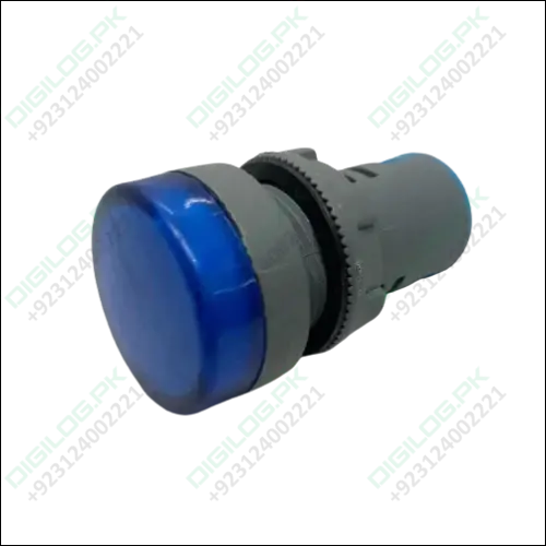 27Mm 220V Led Pilot Lamp – Panel-Mount Indicator Light With Red/Green/Yellow Options For Control Boards 1