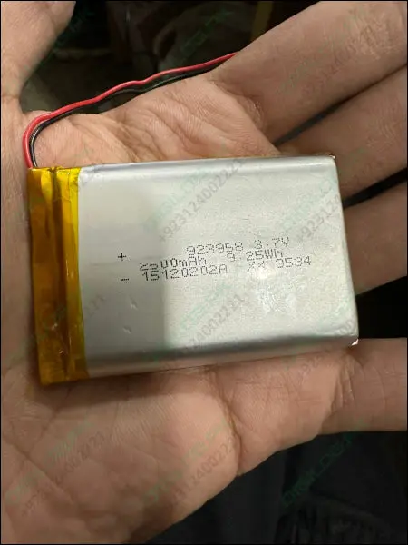 3.7V 2500Mah Lithium-Polymer (Li-Po) Rechargeable Battery Pack 1