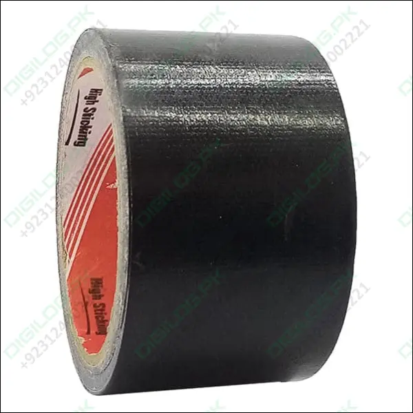 3-Inch Heavy-Duty Black Cloth Binding Tape – Industrial-Strength Duct Tape For General Repairs 1
