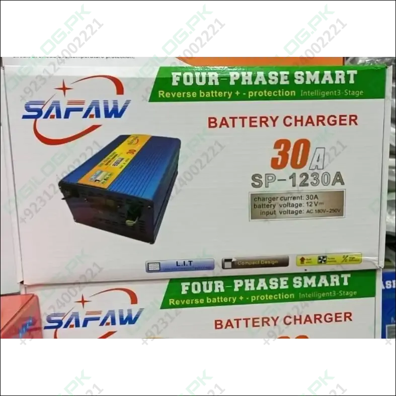 30A Automatic 12V Lead-Acid Battery Charger 1