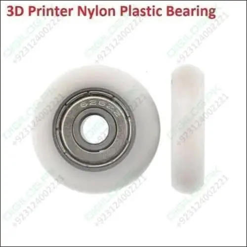 3D Printer Nylon Track Roller – Plastic Bearing Pulley Assembly 1