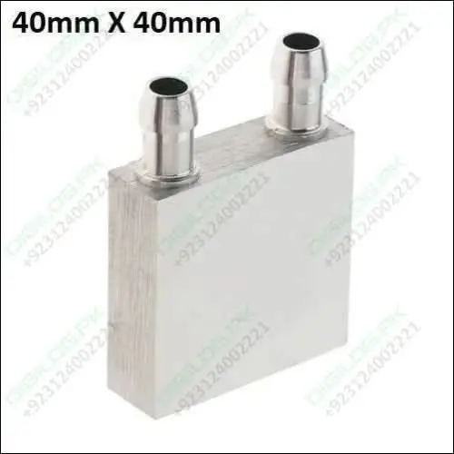 40×40Mm Aluminum Water Cooling Block For Custom Liquid Cooling Systems 1