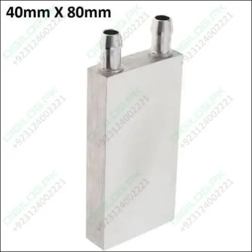 40×80Mm Aluminum Liquid Cooling Block For Custom Water-Cooling Systems 1