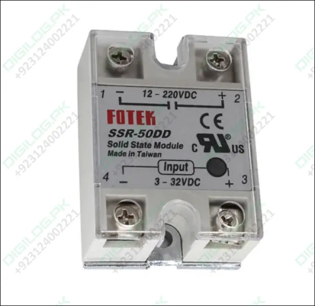 50Dd Solid-State Relay – Dc-Controlled Ac Output Ssr For Industrial Automation 1