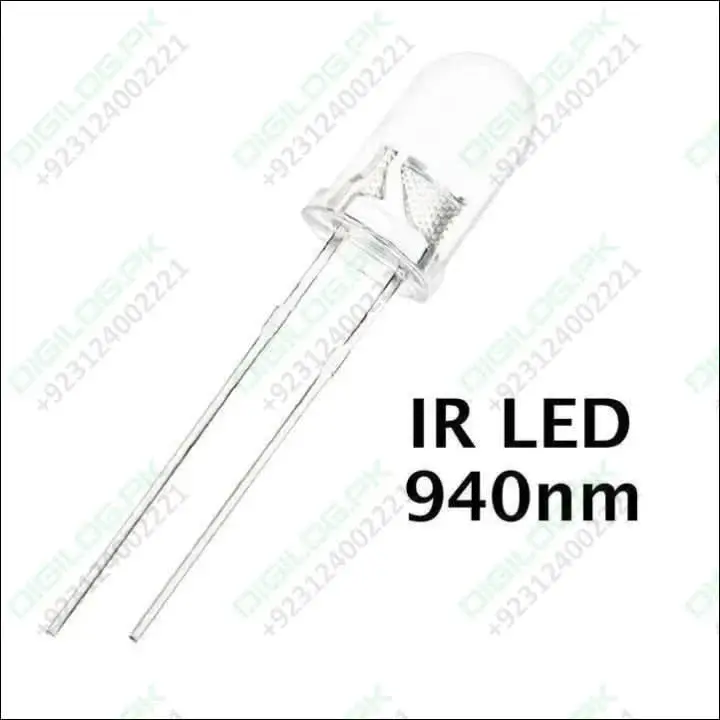 5Mm Infrared Led Transmitter For Remote Control And Ir Communication 1