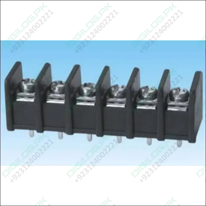 6-Way Barrier Terminal Block – Wj55C-B Screw-Type Connection Strip 1