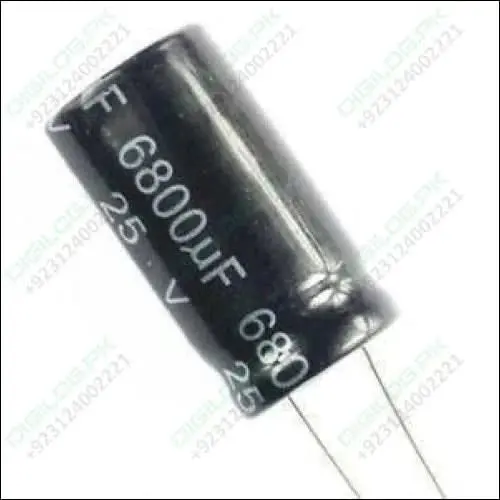 6800 Μf 25V Radial Electrolytic Capacitor – Low-Esr General Purpose 1