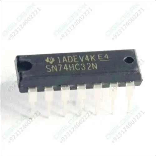 74Ls32 Quad 2-Input Or Gate Ic – Dip-14 Logic Chip (Also Compatible With 74Hc32 / Sn74Ls32N Variants) 1