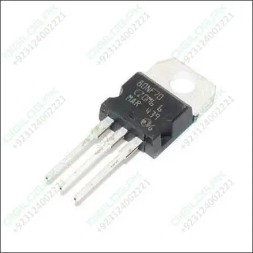 80A 70V N-Channel Mosfet Transistor – Stp80Nf70 In To-220 Package 1