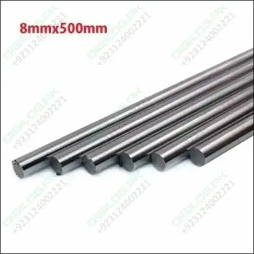 8Mm Diameter × 500Mm Linear Motion Shaft – Precision Optical Axis Rail For Cnc & 3D Printers 1