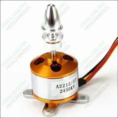 A2212 2450Kv Brushless Dc Motor – High-Performance Bldc Motor For Quadcopters And Drones 1