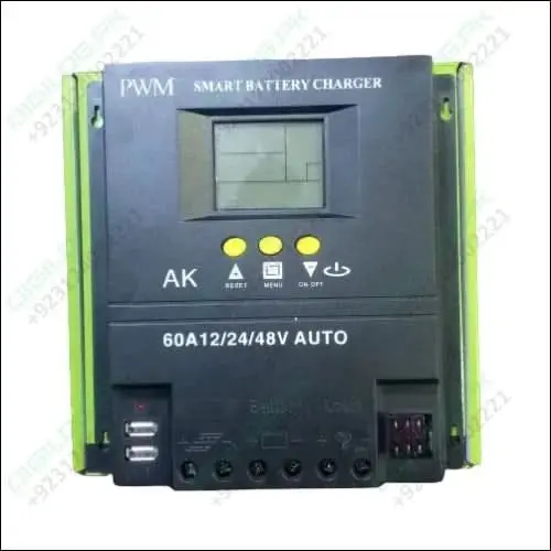 Ak4860 60A Pwm Solar Charge Controller – Off-Grid Photovoltaic Regulator 1