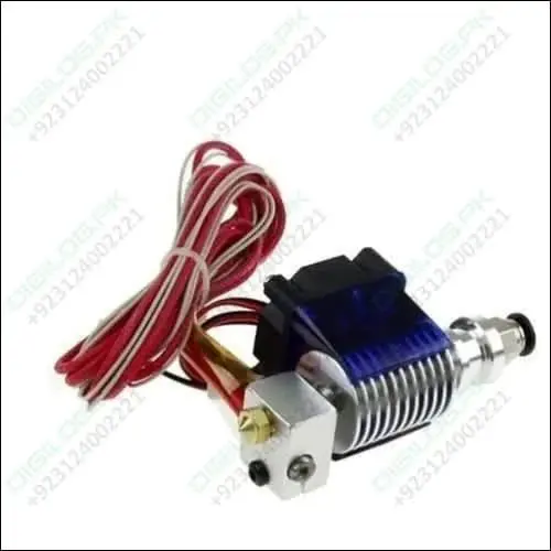 All-Metal V6 Hotend For 3D Printers – Bowden Extruder With Active Cooling Fan 1