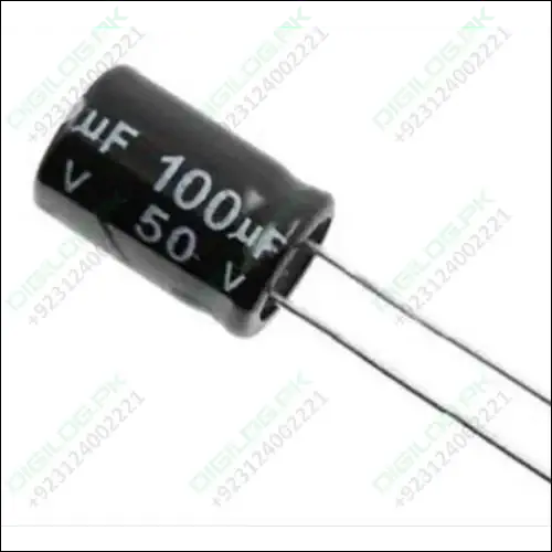 Aluminum Electrolytic Capacitor – 100Μf, 50V Rated, Radial Lead Design 1