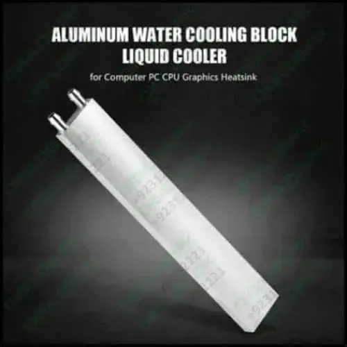 Aluminum Water Cooling Block – 40Mm × 320Mm Custom Liquid Cooling Heat Sink For Diy Loops 1