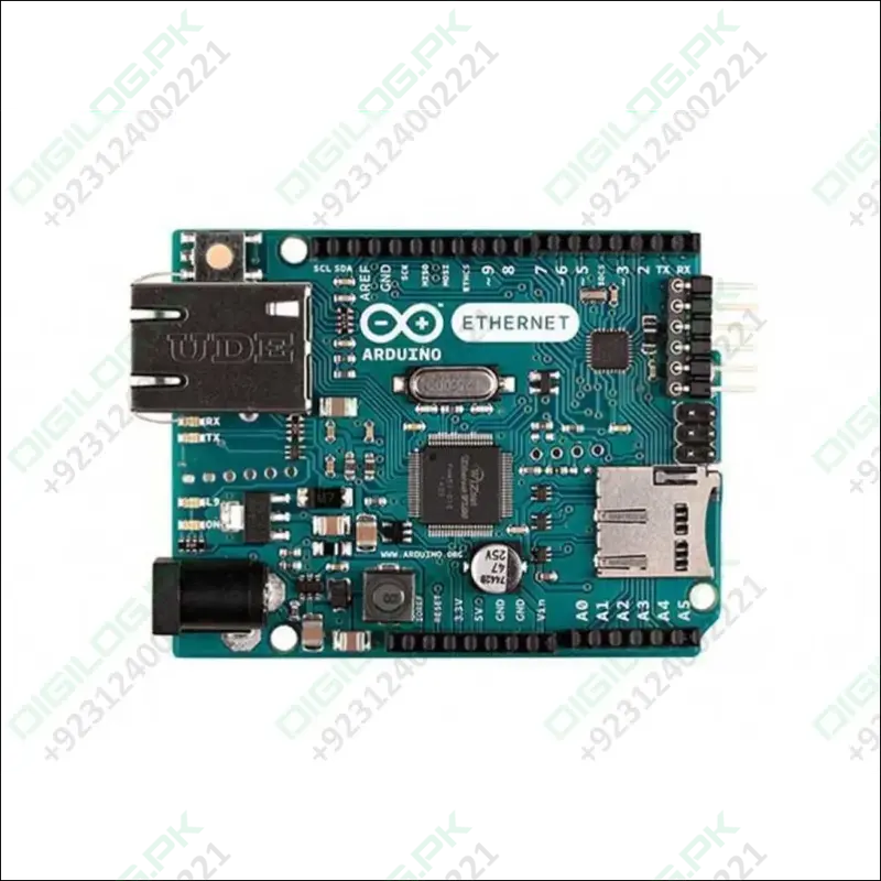 Arduino Ethernet Shield Rev3 (Non-Poe) – Wired Network Interface For Microcontroller Projects 1