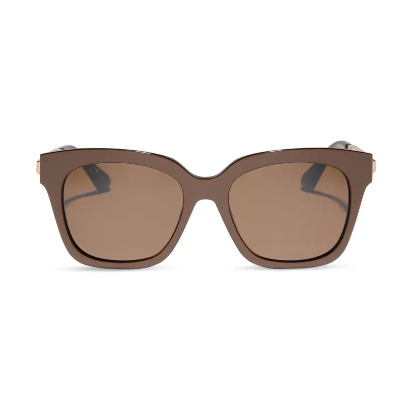 Bella Moscow Mule Frame Brown Lens With Gold Flash 1