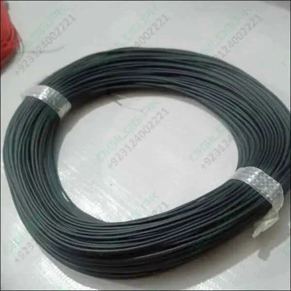 Black 1-Meter Insulated Jumper Wire Set For Breadboards And Pcb Prototyping 1