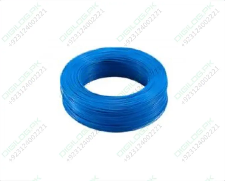 Blue Insulated Breadboard Jumper Wire — 1M Stranded Pcb Cable With 2.54Mm Pitch For Prototyping 1