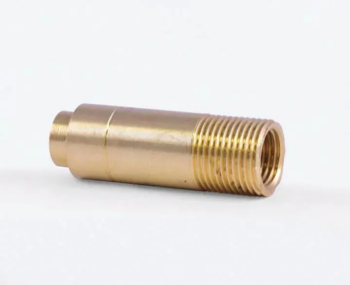 Brass Test Point Extension Fittings For Pressure Measurement 1