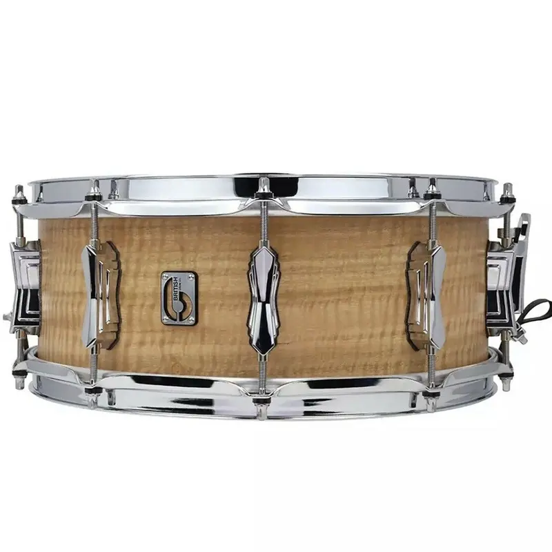 British Drum Co. Maverick Maple Snare Drum – 14" X 5.5" 1