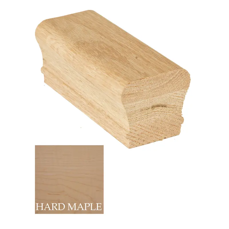 Classic Solid Cap Handrail (C-6210-S) – Simple, Refined Top-Rail Finish 1