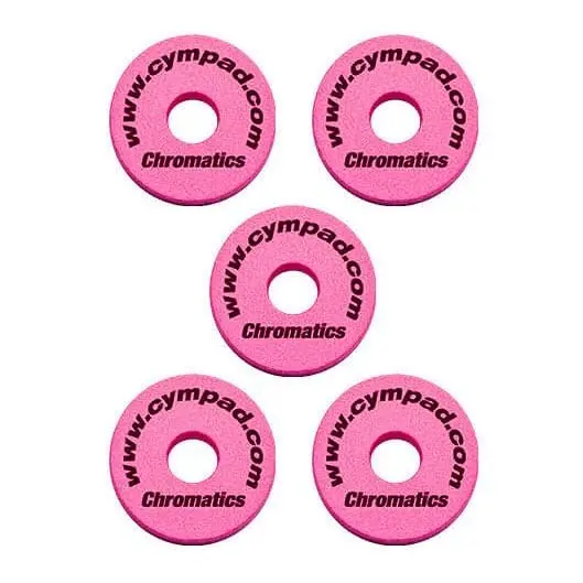 Cympad Chromatics Cymbal Pad Set – Pink (5-Piece, 40/15Mm) 1