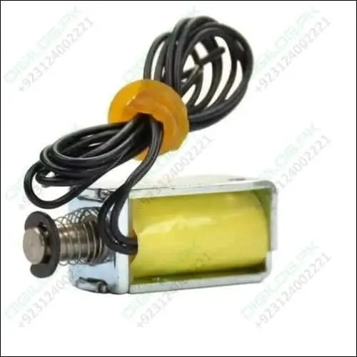 Dc 9V Micro Push-Pull Electromagnet – 1.5W, 4Mm Stroke Solenoid Actuator 1