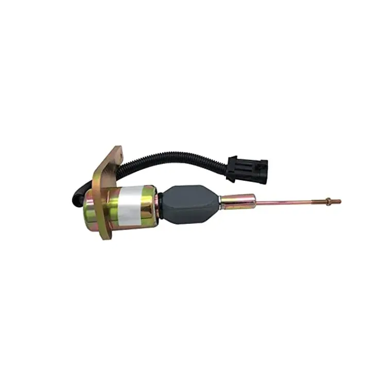 Diselmart 12V Fuel Shutdown Solenoid 1820453C91 For Navistar Dt466 & Perkins Engines 1