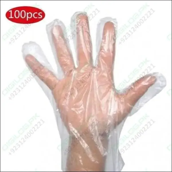 Disposable Latex-Free Plastic Surgical Gloves 1