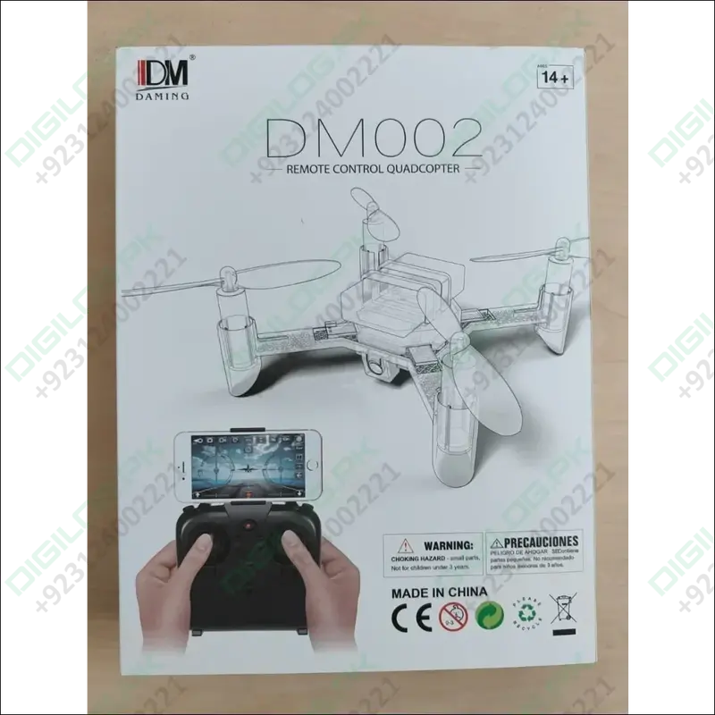 Dm002 Beginner-Friendly 2.4Ghz Rc Quadcopter Drone Kit (No Camera) 1