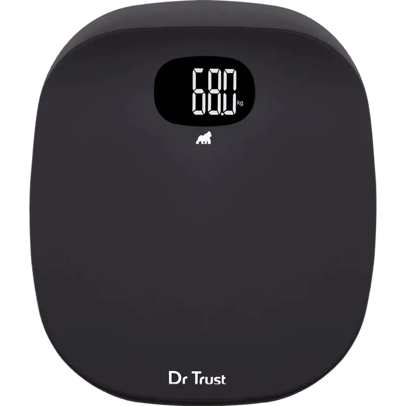Dr. Trust Usa Abs Absolute Personal Scale – Sleek Digital Body Weight Scale (Grey Finish) 1