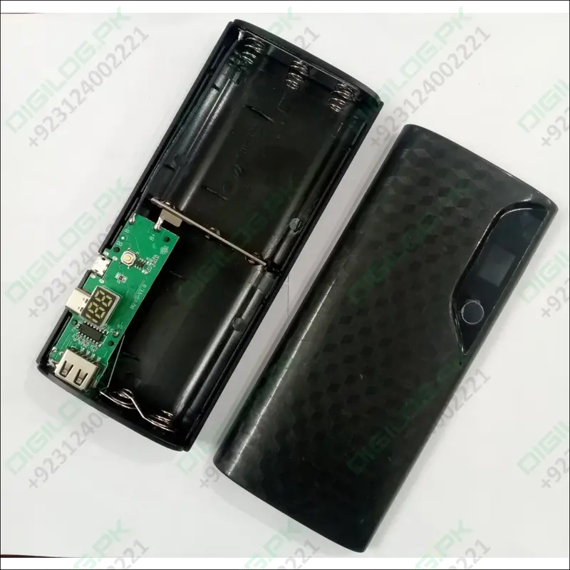 Dual-Usb Solderless Lcd Power Bank Module For Diy Projects 1
