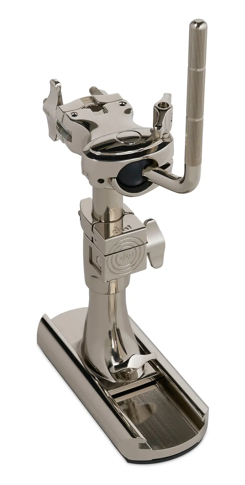 Dw Bass Drum–Mounted Single Tom Arm With Slide Track – Nickel 1