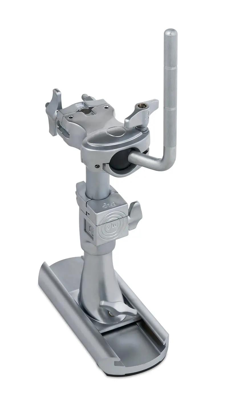 Dw Bass Drum–Mounted Single Tom Arm With Slide Track – Satin Chrome 1